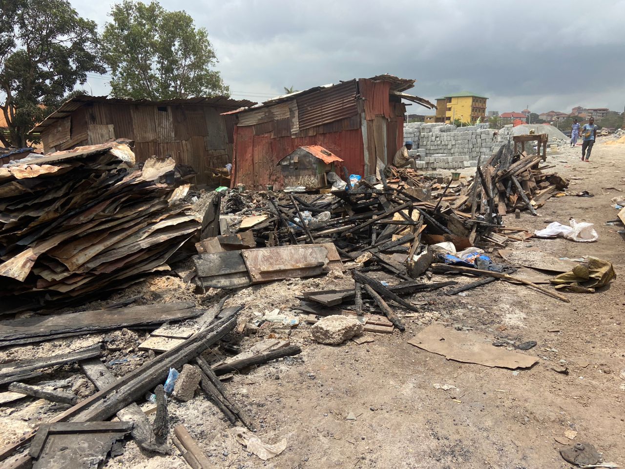 Vague d’incendies à Conakry : Nouveau sinistre à Kaporo, dans la commune de Lambanyi